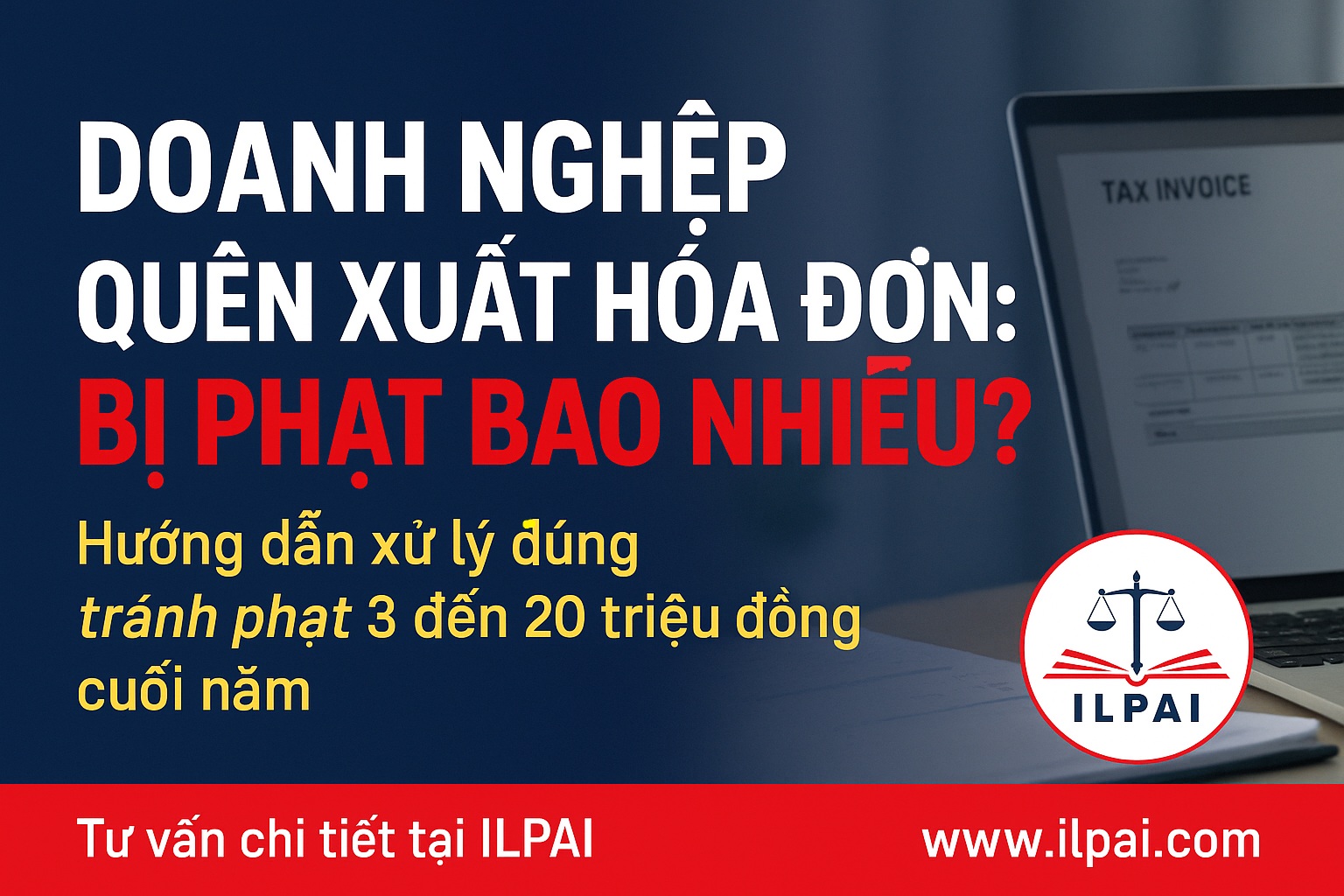 Doanh nghiệp quên xuất hóa đơn - bị phạt bao nhiêu? cách xử lý để tránh rủi ro cuối năm?