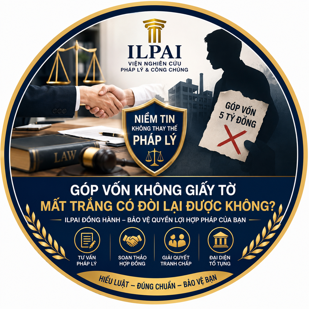 Góp vốn 5 tỷ đồng nhưng không có giấy tờ, mất trắng có đòi lại được không?