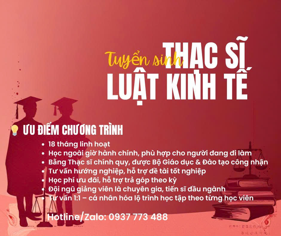 Viện ILPAI phối hợp ĐH Công nghệ miền Đông tuyển sinh Thạc sĩ Luật Kinh tế