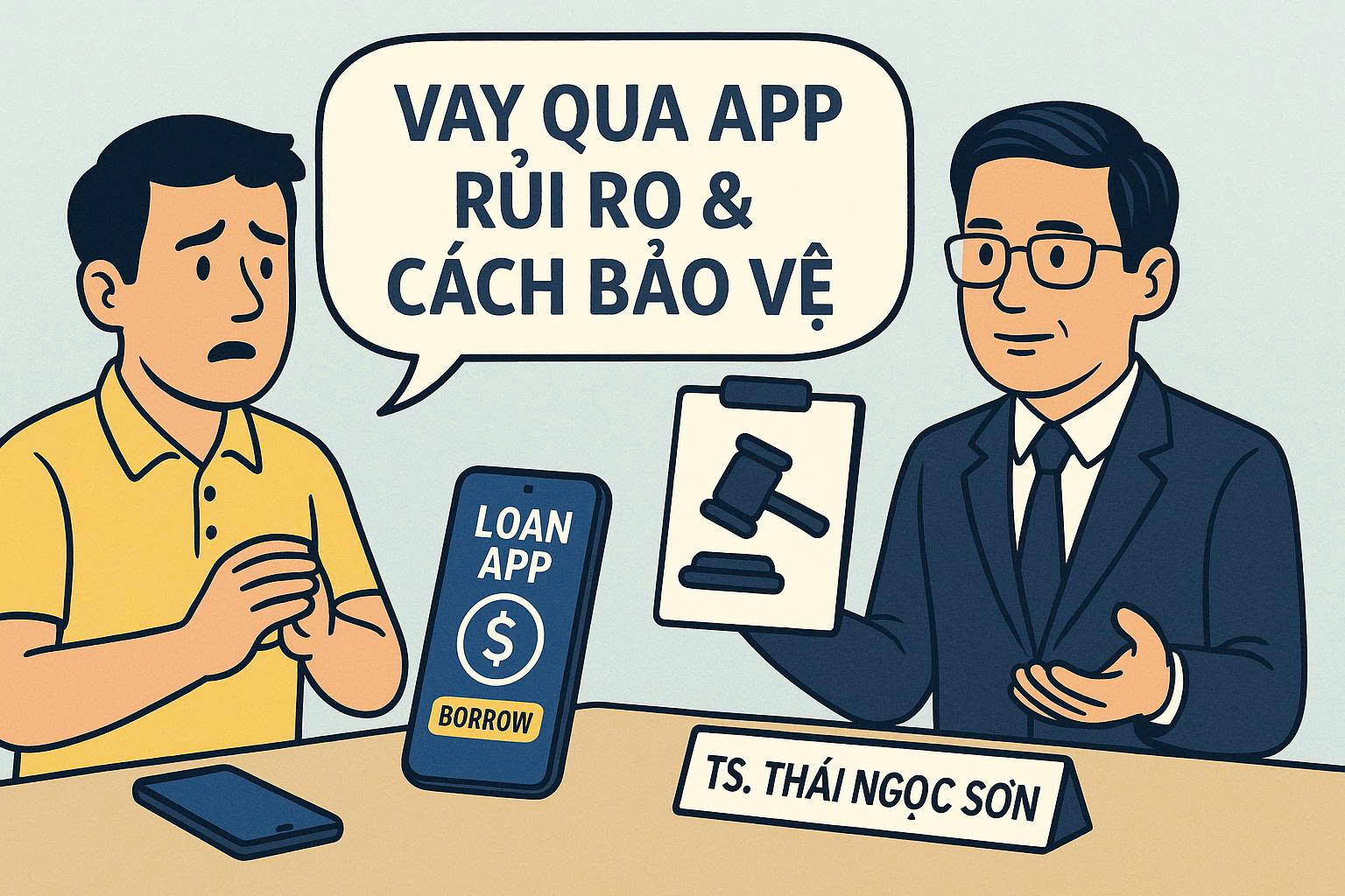 Vay qua App nhanh – Rủi ro & cách bảo vệ