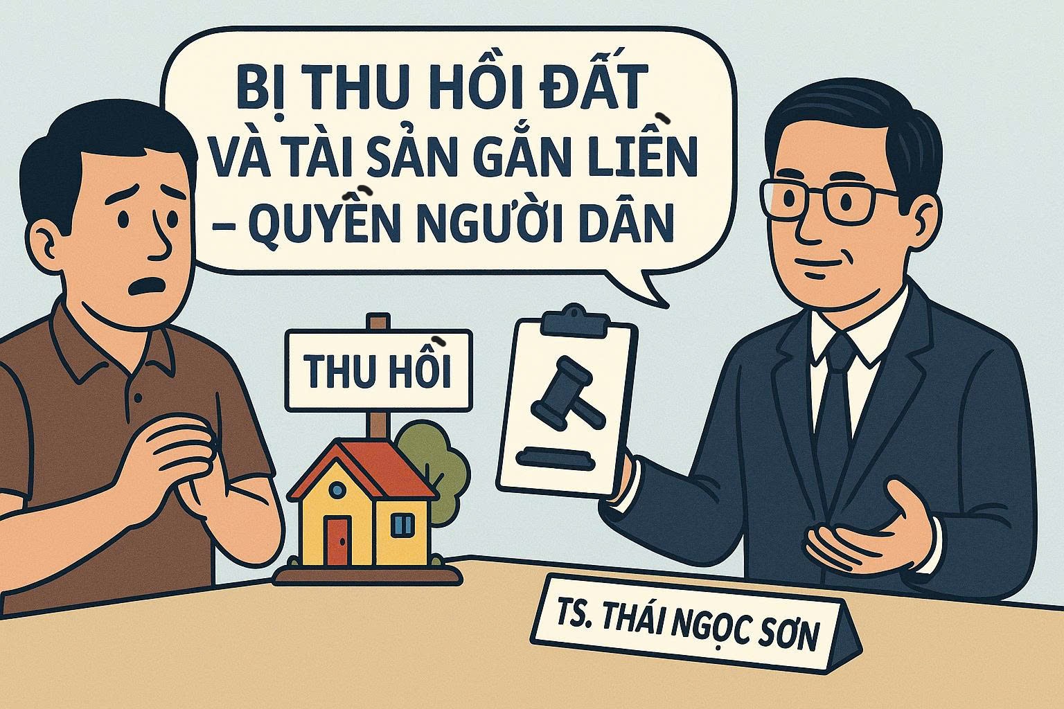 Bị thu hồi đất và tài sản gắn liền – quyền người dân