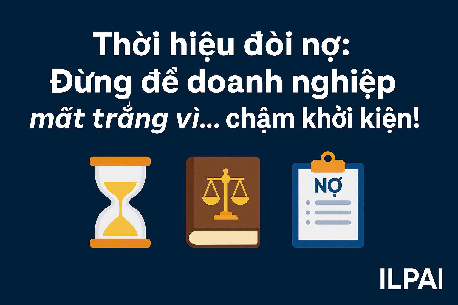 Thời hiệu đòi nợ trong hợp đồng mua bán: Đừng để doanh nghiệp mất trắng chỉ vì… chậm khởi kiện!